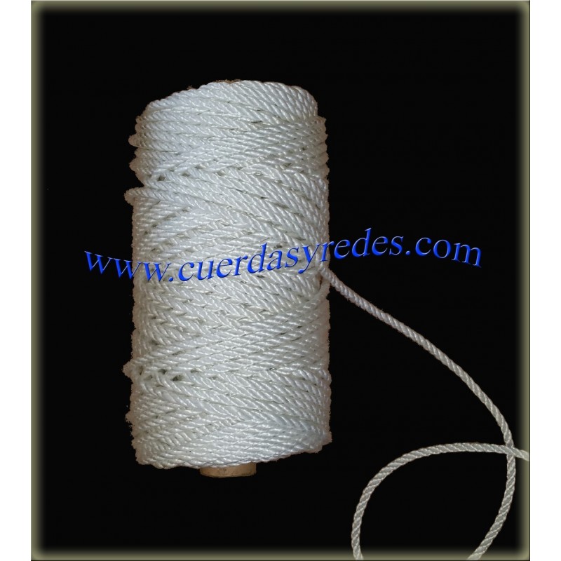 Cuerda 6 mm.(rollo 200 mts.)